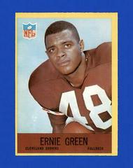 Ernie Green Football Cards 1967 Philadelphia Prices