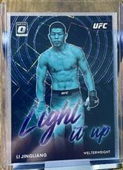 Li Jingliang [Purple Velocity] #4 Ufc Cards 2023 Panini Donruss Optic UFC Light It Up Prices