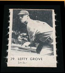 Lefty Grove [Purple Back] #39 Baseball Cards 1950 R423 Prices