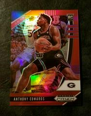 Anthony Edwards [Red Prizm] Basketball Cards 2020 Panini Prizm Draft Picks Prices