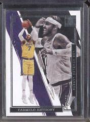 Carmelo Anthony [Silver] Basketball Cards 2021 Panini Impeccable Prices