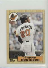 Frank Robinson #TM-89 Baseball Cards 2012 Topps 1987 Minis Prices