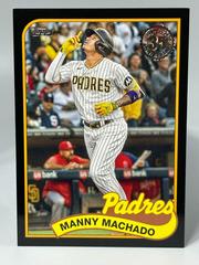 Manny Machado [Black] #89B-2 Baseball Cards 2024 Topps 1989 Prices