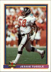 Jessie Tuggle #19 Football Cards 1991 Bowman Prices