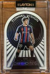 Gavi [Contra] #18 Soccer Cards 2022 Panini Obsidian Tunnel Vision Prices