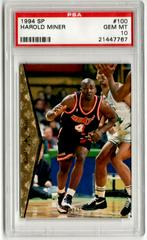Harold Miner Basketball Cards 1994 SP Prices