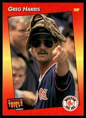 Greg Harris #157 Baseball Cards 1992 Panini Donruss Triple Play Prices