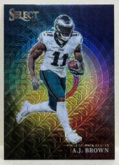 A. J. Brown [Gold] #CW-11 Football Cards 2022 Panini Select Color Wheel Prices