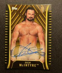 Drew McIntyre [Gold] Wrestling Cards 2018 Topps WWE NXT Autographs Prices
