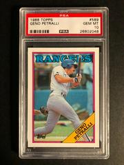 Geno Petralli Baseball Cards 1988 Topps Prices