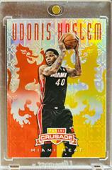 Udonis Haslem Green & Gold Basketball Cards 2012 Panini Crusade Prizm Prices