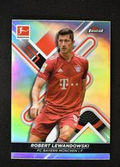 Robert Lewandowski [Refractor] Soccer Cards 2021 Topps Finest Bundesliga Prices