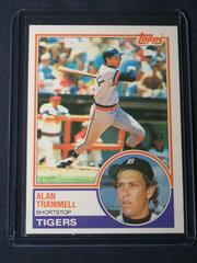 Alan Trammell #95 Baseball Cards 1983 Topps Prices