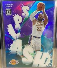 LeBron James [Purple] #13 Basketball Cards 2020 Panini Donruss Optic Splash Prices