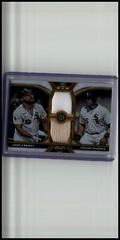 Frank Thomas, Jose Abreu [Gold] Baseball Cards 2023 Topps Tribute Dual Relics 2 Image Prices