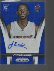 James Ennis Basketball Cards 2014 Panini Prizm Rookie Autographs Blue Prices