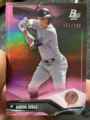Aaron Judge [Pink] #85 Baseball Cards 2021 Bowman Platinum Prices