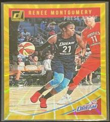 Renee Montgomery [Press Proof Gold Laser] Basketball Cards 2019 Panini Donruss WNBA Prices