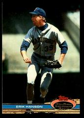 Erik Hanson #9 Baseball Cards 1991 Stadium Club Prices