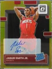 Jabari Smith Jr. [Gold] #ROA-JSJ Basketball Cards 2022 Panini Donruss Optic Rookie Autographs Prices