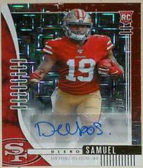 Deebo Samuel [Red Squares Autograph] #111 Football Cards 2019 Panini Absolute Prices