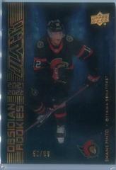 Shane Pinto [Gold] #OR-26 Hockey Cards 2021 SPx UD Black Obsidian Rookies Prices