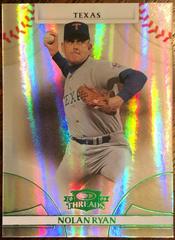 Nolan Ryan [Green Century Proof] Baseball Cards 2008 Donruss Threads Prices