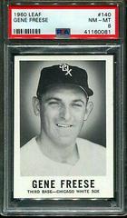 Gene Freese #140 Baseball Cards 1960 Leaf Prices