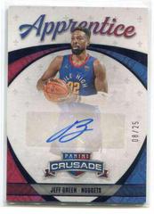 Jeff Green [Purple] Basketball Cards 2021 Panini Chronicles Apprentice Signatures Prices