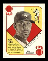 David Price [Mini Red Back] Baseball Cards 2015 Topps Heritage '51 Collection Prices