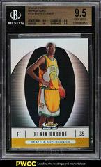 Kevin Durant [Gold Refractor] Basketball Cards 2006 Finest Prices