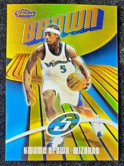 Kwame Brown Gold Refractor Basketball Cards 2003 Finest Prices