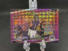 Justin Fields [Purple] #AS-JF Football Cards 2023 Panini Mosaic Audible Prices