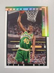 Shawn Kemp #TM25 Basketball Cards 1993 Upper Deck Team MVP's Prices