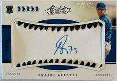 Adbert Alzolay [Material Signature Black] #157 Baseball Cards 2020 Panini Absolute Prices