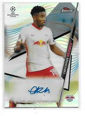 Christopher Nkunku #FA-CN Soccer Cards 2020 Topps Finest UEFA Champions League Autographs Prices