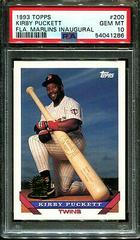 Kirby Puckett [Fla. Marlins Inaugural] Baseball Cards 1993 Topps Prices