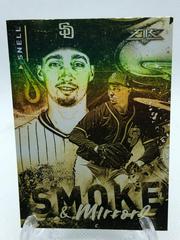 Blake Snell [Gold Minted Foil] #SM-10 Baseball Cards 2021 Topps Fire Smoke and Mirrors Prices