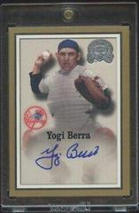 Yogi Berra [Autographed Blue Ink] Baseball Cards 2000 Fleer Greats Prices