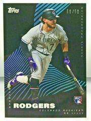 Brendan Rodgers [Blue] #29B Baseball Cards 2019 Topps on Demand MLB Rookie Progression Prices