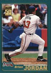 Brian Jordan #16 Baseball Cards 2001 Topps Prices