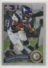 Adrian Peterson [Refractor] #220 Football Cards 2011 Topps Chrome Prices