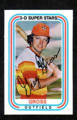 Greg Gross [Games 302] #56 Baseball Cards 1976 Kellogg's Prices