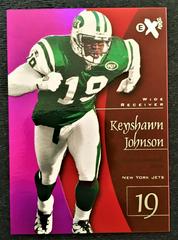 Keyshawn Johnson [Essential Credentials Future] #19 Football Cards 1998 Skybox E X2001 Prices