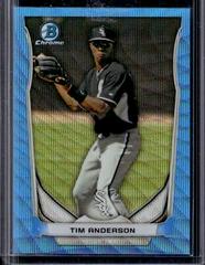 Brian Anderson [Chrome Blue Refractor] #CDP91 Baseball Cards 2014 Bowman Draft Picks Prices