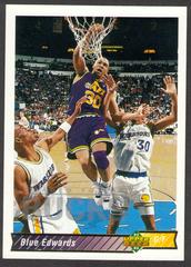 Blue Edwards #87 Basketball Cards 1992 Upper Deck Prices
