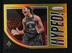 A'ja Wilson [Prizm Gold] #9 Basketball Cards 2020 Panini Prizm WNBA Get Hyped Prices