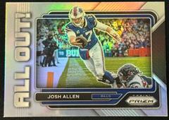 Josh Allen [Silver] #AO-3 Football Cards 2022 Panini Prizm All Out Prices