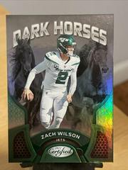 Zach Wilson [Green] #DH-2 Football Cards 2022 Panini Certified Dark Horses Prices
