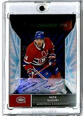 Nick Suzuki [Autograph] #RFX-42 Hockey Cards 2021 SPx Radiance FX Prices